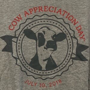 Chick-fil-A Cow Appreciation Day Tshirt